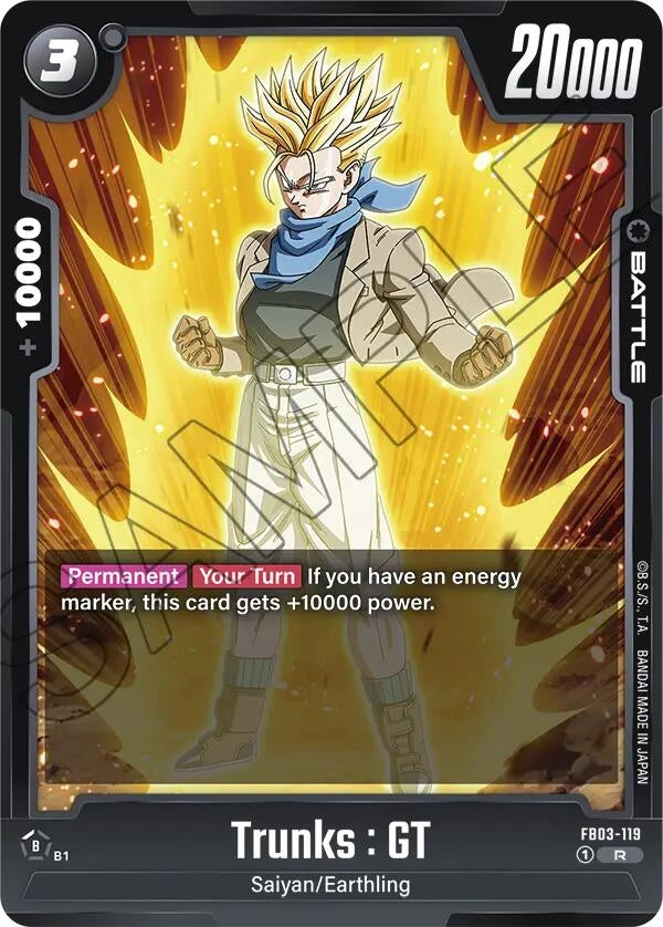 Image for Trunks : GT - FB03-119 - Dragon Ball Super: Fusion World
