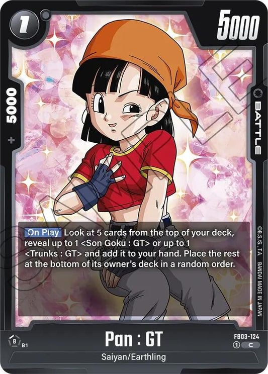 Image for Pan : GT - FB03-124 - Dragon Ball Super: Fusion World