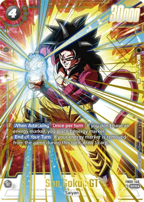 Image for Son Goku : GT - FB03-140 (Alternate Art) - Dragon Ball Super: Fusion World