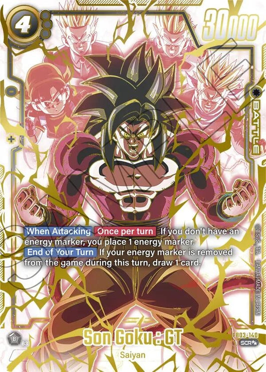 Image for Son Goku : GT - FB03-140 (Super Alternate Art) - Dragon Ball Super: Fusion World