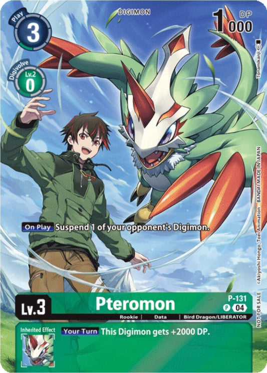 Image for Pteromon (Digimon Liberator Promotion) (Textured) - Digimon Card Game