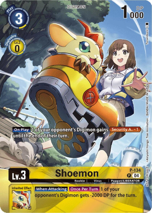 Image for Shoemon (Digimon Liberator Promotion) (Textured) - Digimon Card Game