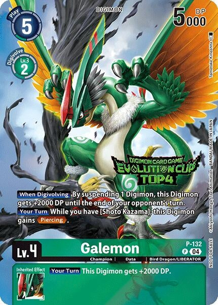Image for Galemon (2024 Evolution Cup Top 4) - Digimon Card Game