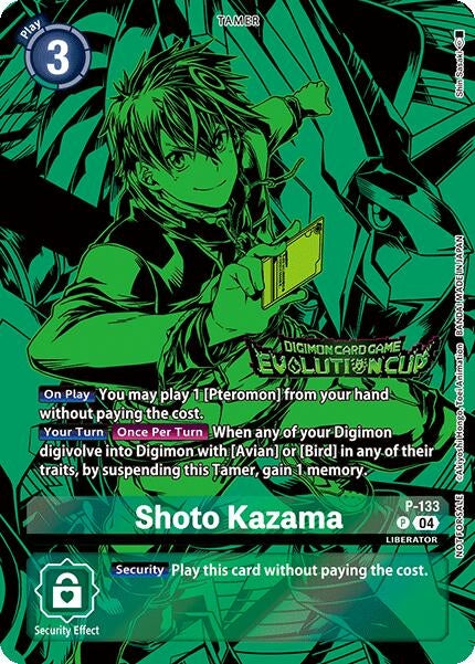 Image for Shoto Kazama (2024 Evolution Cup) - Digimon Card Game