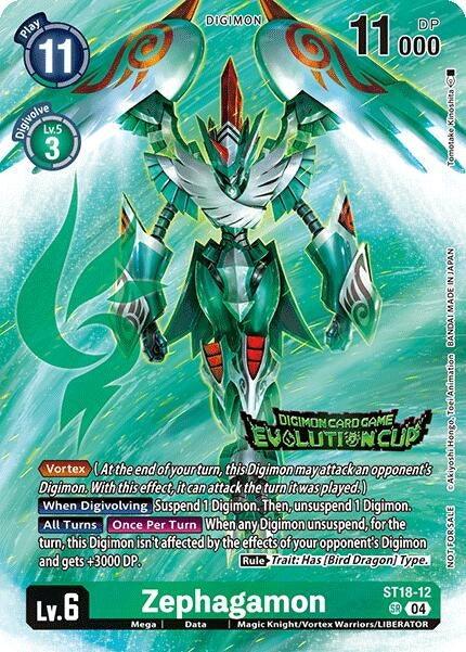 Image for Zephagamon (2024 Evolution Cup) - Digimon Card Game