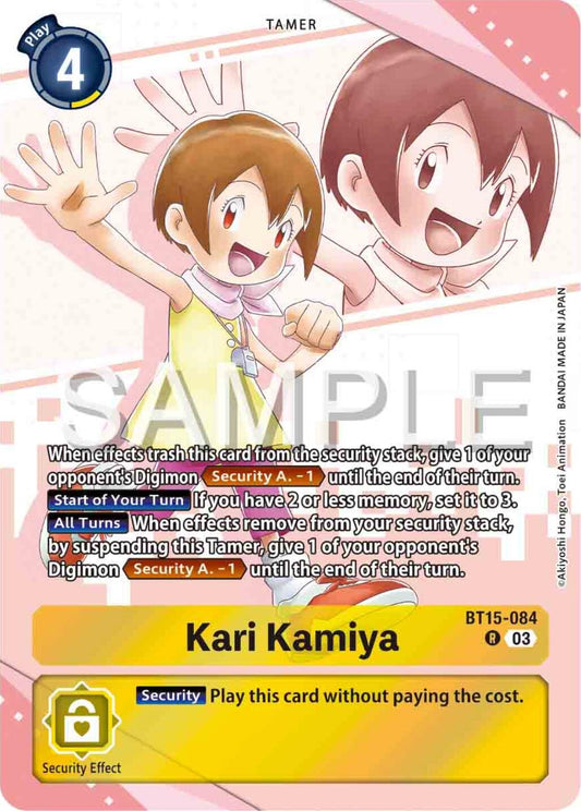 Image for Kari Kamiya (Premium Heroines Set) - Digimon Card Game