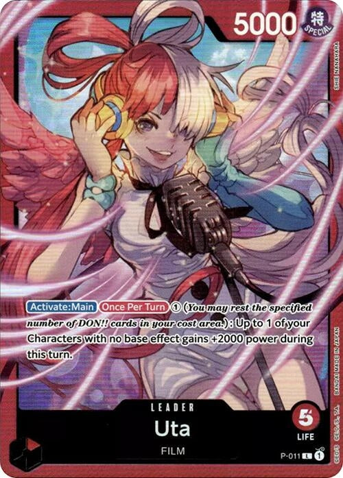 Image for Uta - P-011 (Premium Card Collection -Uta-) - One Piece Card Game