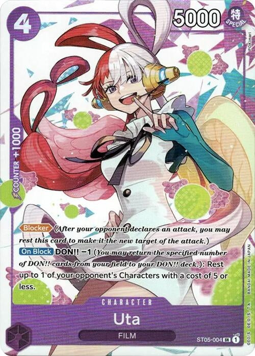 Image for Uta - ST05-004 (Premium Card Collection -Uta-) - One Piece Card Game