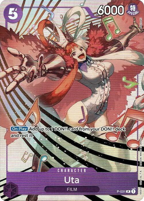 Image for Uta - P-031 (Premium Card Collection -Uta-) - One Piece Card Game