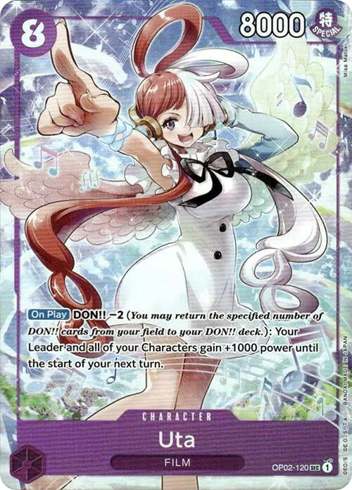 Image for Uta - OP02-120 (Premium Card Collection -Uta-) - One Piece Card Game