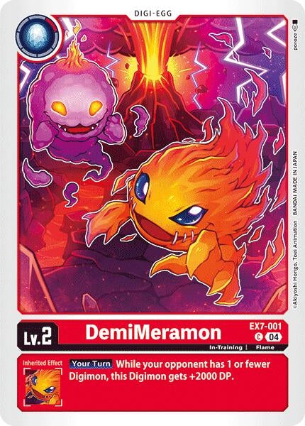 Image for DemiMeramon - Digimon Card Game