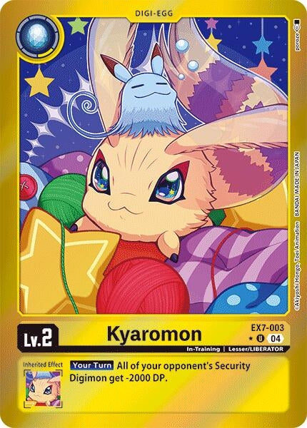 Image for Kyaromon (Foil) - Digimon Card Game
