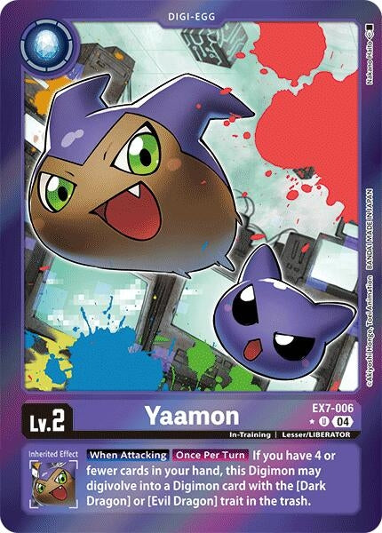 Image for Yaamon (Foil) - Digimon Card Game