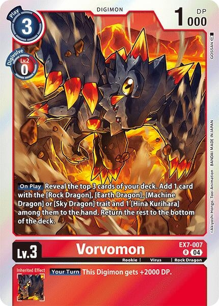 Image for Vorvomon - Digimon Card Game