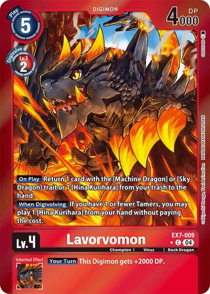 Image for Lavorvomon (Foil) - Digimon Card Game