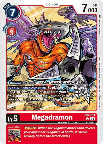 Image for Megadramon - Digimon Card Game