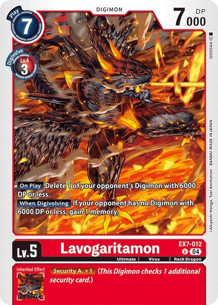 Image for Lavogaritamon - Digimon Card Game