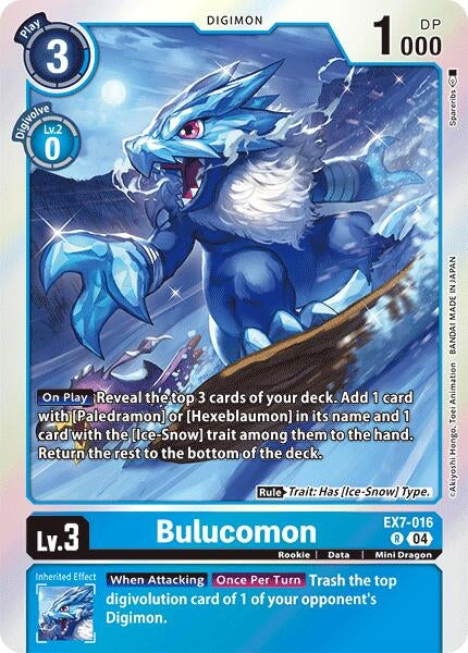 Image for Bulucomon - Digimon Card Game