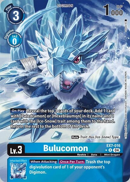 Image for Bulucomon (Alternate Art) - Digimon Card Game