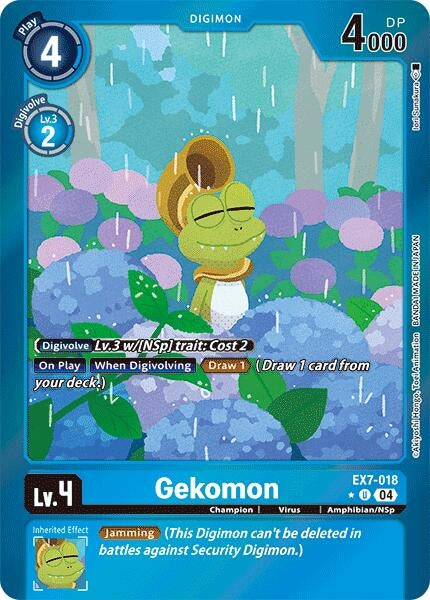 Image for Gekomon (Foil) - Digimon Card Game