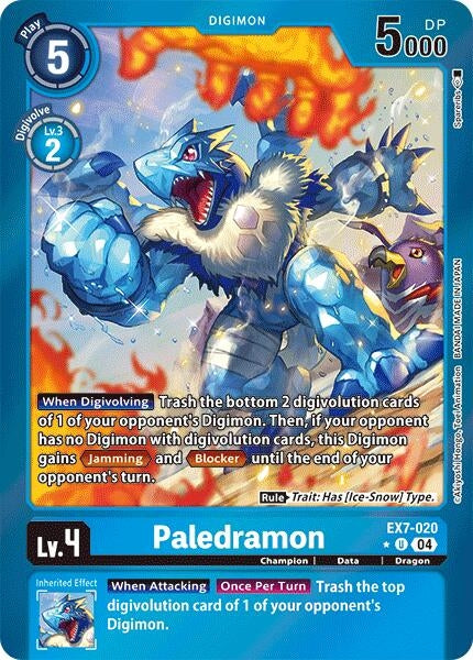 Image for Paledramon (Foil) - Digimon Card Game