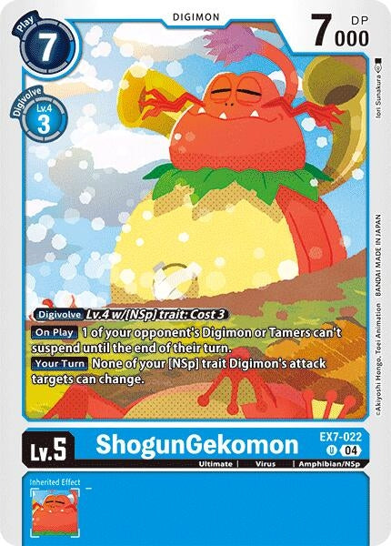 Image for ShogunGekomon - Digimon Card Game