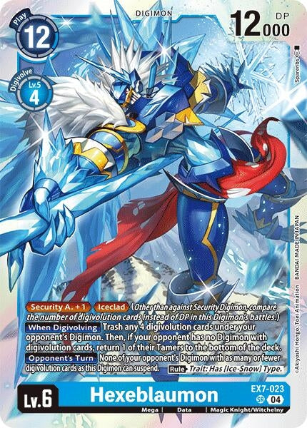 Image for Hexeblaumon - Digimon Card Game