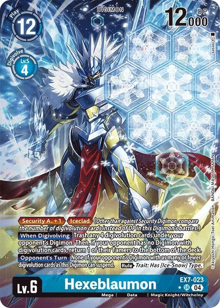 Image for Hexeblaumon (Alternate Art) - Digimon Card Game