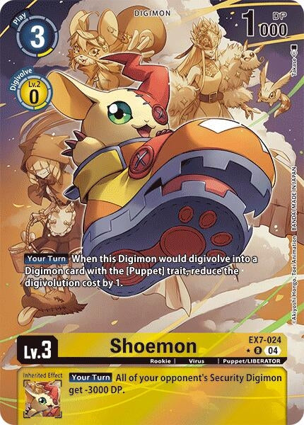 Image for Shoemon (Alternate Art) - Digimon Card Game