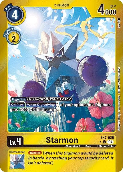 Image for Starmon (Foil) - Digimon Card Game