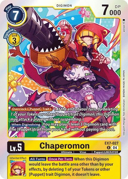 Image for Chaperomon - Digimon Card Game