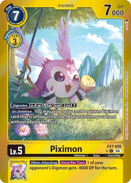Image for Piximon (Foil) - Digimon Card Game