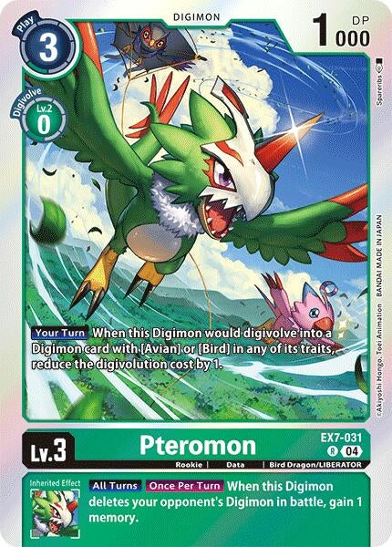 Image for Pteromon - Digimon Card Game