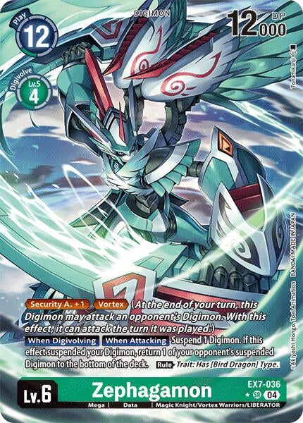 Image for Zephagamon (Alternate Art) - Digimon Card Game