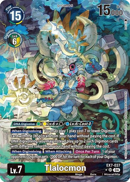 Image for Tlalocmon (Alternate Art) - Digimon Card Game