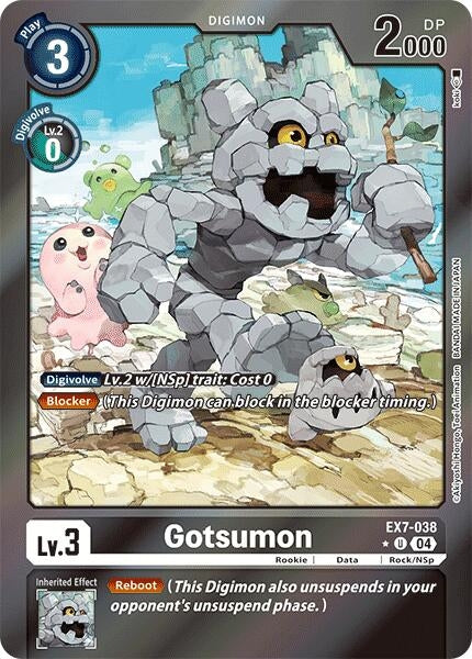 Image for Gotsumon (Foil) - Digimon Card Game