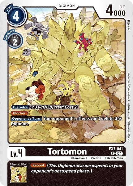 Image for Tortomon - Digimon Card Game