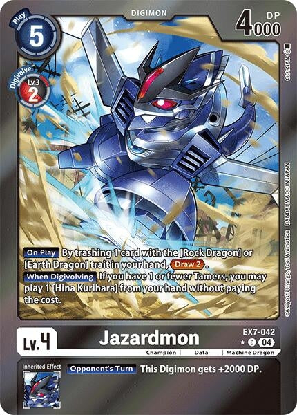 Image for Jazardmon (Foil) - Digimon Card Game