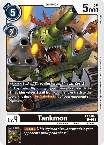 Image for Tankmon - Digimon Card Game