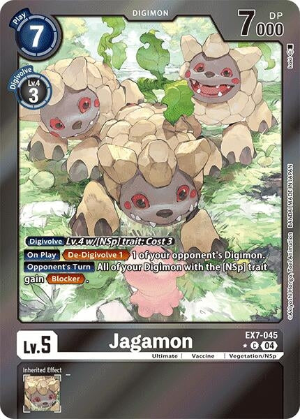 Image for Jagamon (Foil) - Digimon Card Game