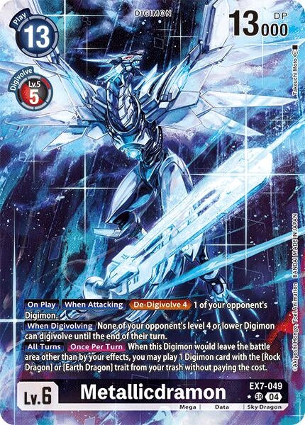 Image for Metallicdramon (Alternate Art) - Digimon Card Game