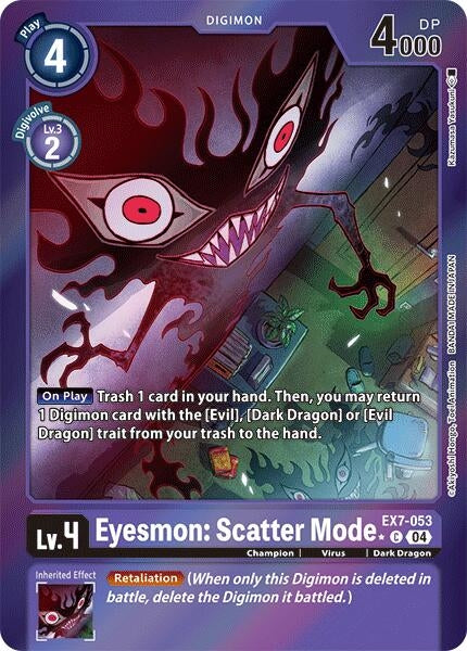 Image for Eyesmon: Scatter Mode (Foil) - Digimon Card Game