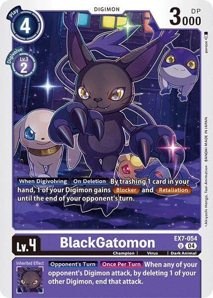 Image for BlackGatomon - Digimon Card Game