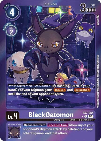 Image for BlackGatomon (Foil) - Digimon Card Game