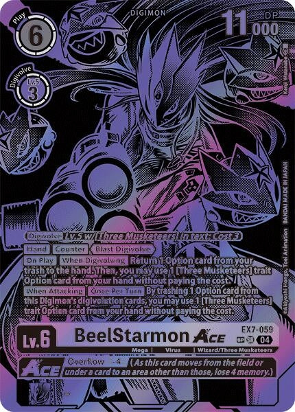 Image for BeelStarmon ACE (Textured) - Digimon Card Game