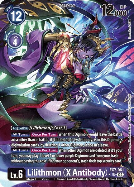 Image for Lilithmon (X Antibody) (Alternate Art) - Digimon Card Game