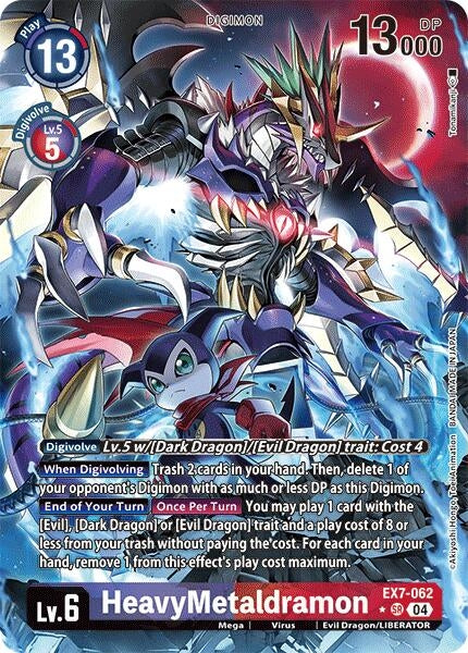Image for HeavyMetaldramon (Alternate Art) - Digimon Card Game