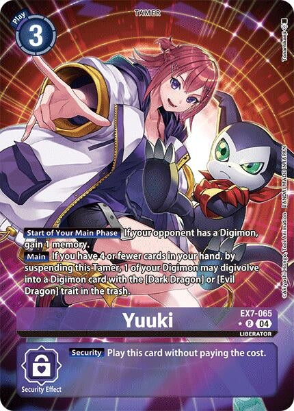 Image for Yuuki (Alternate Art) - Digimon Card Game