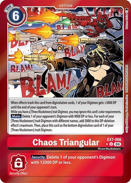 Image for Chaos Triangular (Foil) - Digimon Card Game