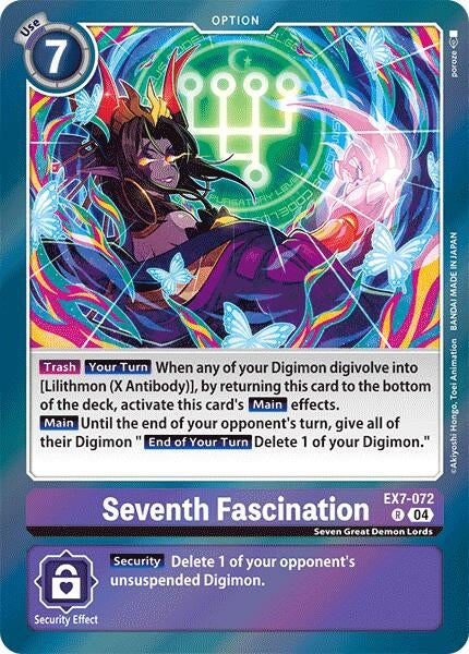 Image for Seventh Fascination - Digimon Card Game